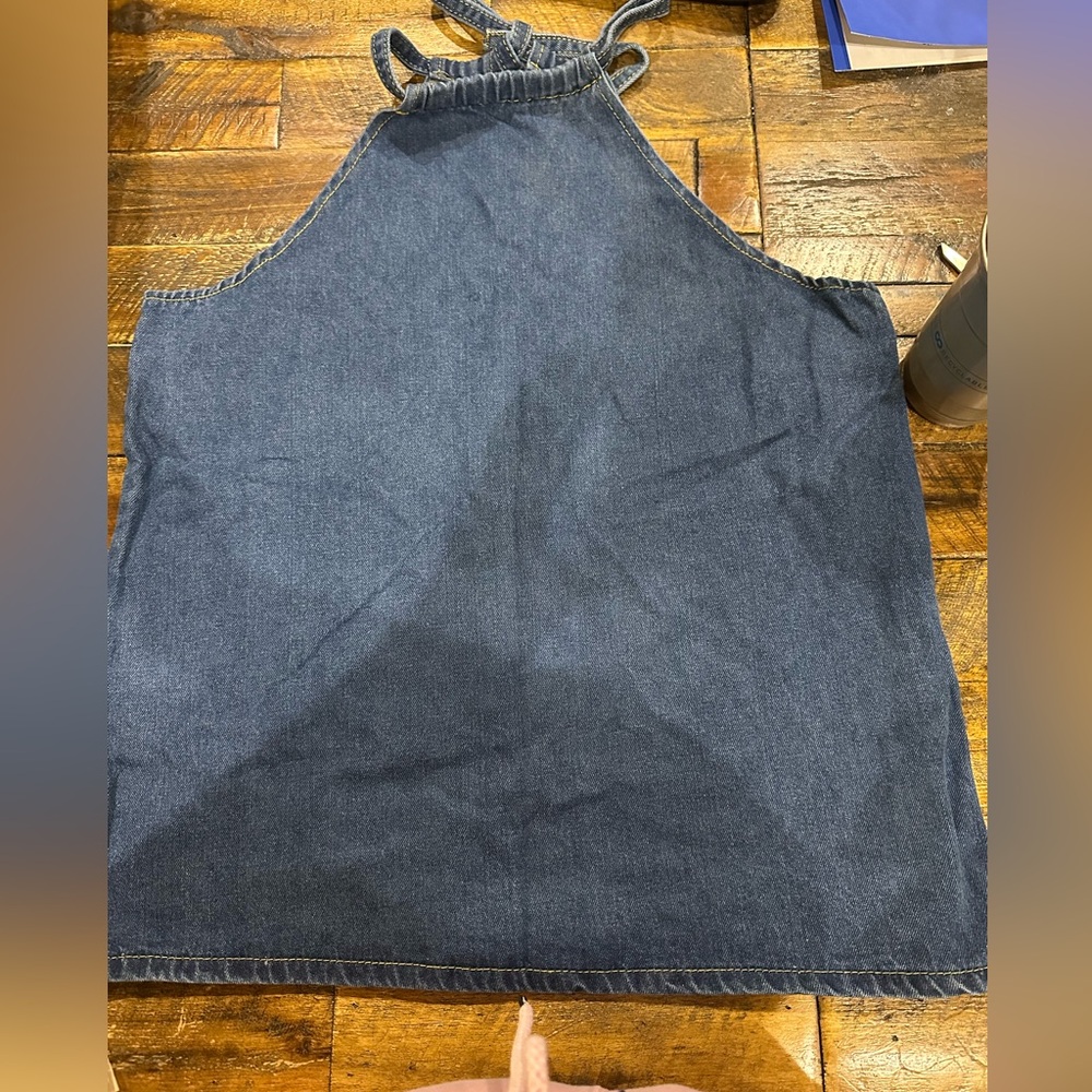 Denim top